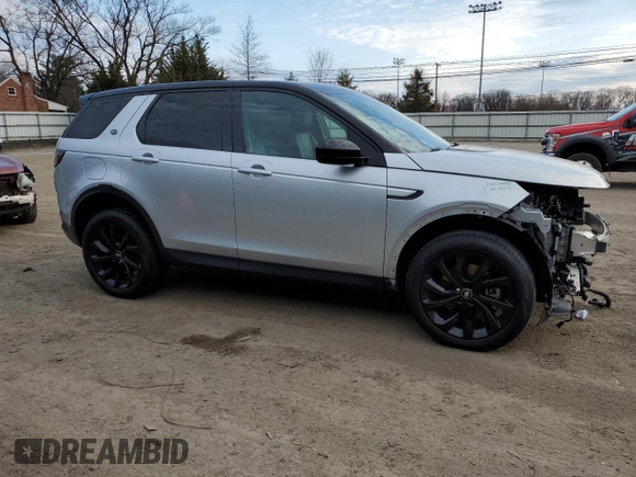 2022 Land Rover Discovery Sport SE with VIN SALCP2FX4NH908753, listed as a Copart auction lot 51095945 with 58,867 mi miles and Salvage Title. Bid and sale history available at DreamBid. Image 4.
