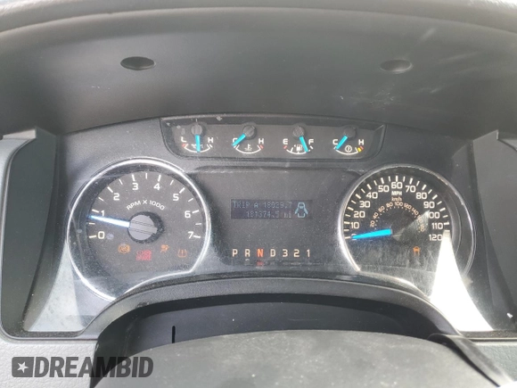 2013 Ford F-150 XL with VIN 1FTFW1EF2DFA80433, listed as a Copart auction lot 54926625 with 181,374 mi miles and Clean Title. Bid and sale history available at carsss.com. Image 9.