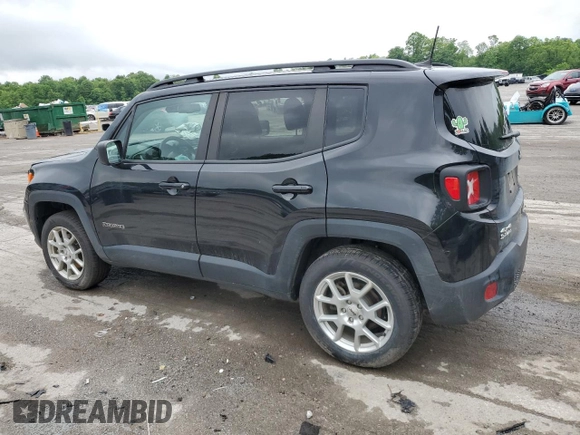 2022 Jeep Renegade Latitude with VIN ZACNJDB12NPN70337, listed as a Copart auction lot 59698525 with 45,255 mi miles and Salvage title. Bid and sale history available at DreamBid. Image 2.