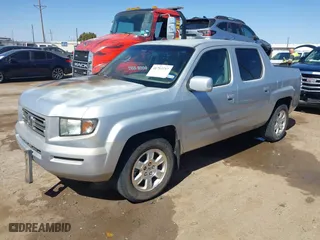 2008 Honda Ridgeline RTS with VIN 2HJYK16428H528946, listed as a IAAI auction lot 41753757 with 1 mi miles. Bid and sale history available at carsss.com. Image 2.
