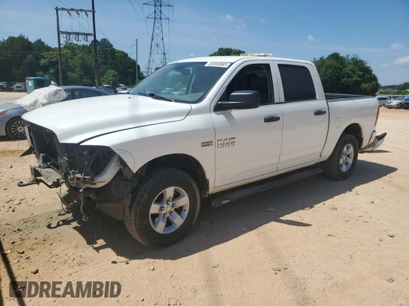 2018 Ram 1500 Tradesman with VIN 3C6RR7KT2JG252561, listed as a Copart auction lot 55558965 with 141,451 mi miles and Salvage title. Bid and sale history available at DreamBid. Image 1.