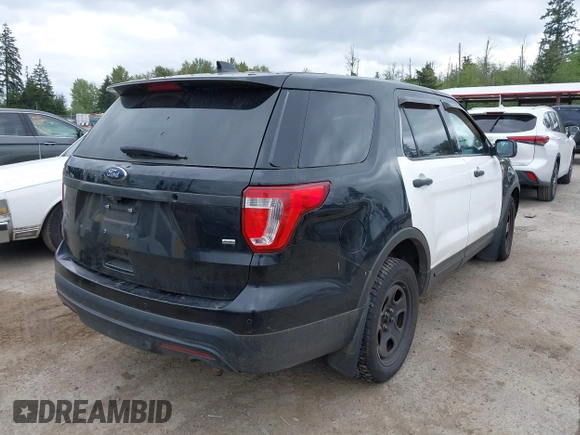 2017 Ford Police Interceptor Utility z VIN 1FM5K8AR9HGC26225, wystawiony jako IAAI lot #42283084 z przebiegiem Nie podano mil oraz . Historia ofert i sprzedaży dostępna na DreamBid. Obrazek 4.