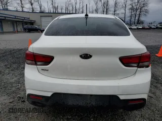 2018 Kia Rio LX with VIN 3KPA24AB9JE069400, listed as a Copart auction lot 50693945 with 91,679 mi miles and Salvage Title. Bid and sale history available at carsss.com. Image 6.