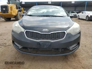 2015 Kia Forte LX with VIN KNAFK4A68F5429300, listed as a Copart auction lot 52424455 with 161,496 mi miles and Salvage Title. Bid and sale history available at carsss.com. Image 5.