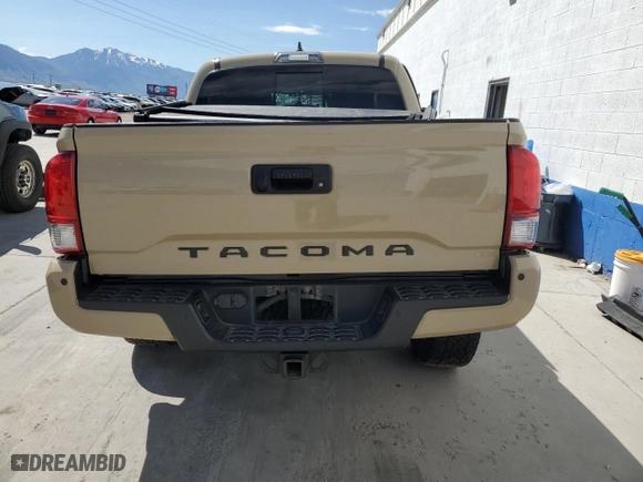 2017 Toyota Tacoma SR5 with VIN 3TMCZ5ANXHM044932, listed as a Copart auction lot 58738214 with 0 mi miles and Non Repairable. Bid and sale history available at carsss.com. Image 6.