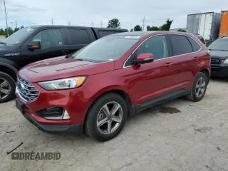 2019 Ford Edge SEL z VIN 2FMPK3J91KBC47516, wystawiony jako Copart lot #57580494 z przebiegiem 53 256 mil mil oraz Szkody całkowita. Historia ofert i sprzedaży dostępna na DreamBid. Obrazek 1.