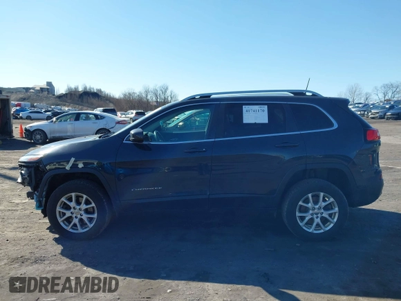 2018 Jeep Cherokee Latitude Plus with VIN 1C4PJMLB3JD571203, listed as a IAAI auction lot 41741170 with 134,877 mi miles and . Bid and sale history available at DreamBid. Image 14.
