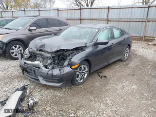2018 Honda Civic Sedan LX with VIN 19XFC2F57JE044098, listed as a IAAI auction lot 41829593 with 22,092 mi miles. Bid and sale history available at carsss.com. Image 18.