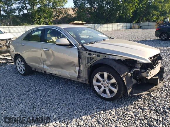2014 Cadillac ATS Standard AWD with VIN 1G6AG5RXXE0158966, listed as a Copart auction lot 61816615 with 63,314 mi miles and Clean title. Bid and sale history available at DreamBid. Image 4.