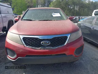 2011 Kia Sorento LX with VIN 5XYKT3A18BG015478, listed as a IAAI auction lot 41966265 with 98,269 mi miles. Bid and sale history available at carsss.com. Image 6.