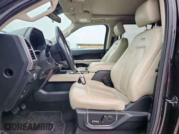 2019 Ford Expedition Platinum with VIN 1FMJU1LTXKEA65217, listed as a Copart auction lot 63632775 with 79,129 mi miles and Clean title. Bid and sale history available at DreamBid. Image 7.