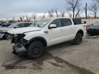 2019 Ford Ranger XL with VIN 1FTER4FHXKLA55413, listed as a Copart auction lot 86877714 with 43,836 mi miles and Salvage Title. Bid and sale history available at carsss.com. Image 1.