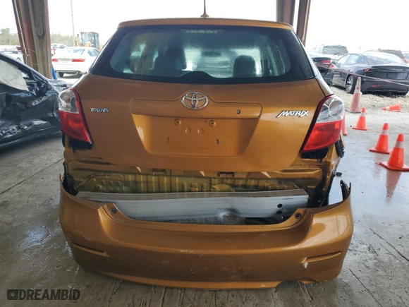 2009 Toyota Matrix with VIN 2T1KU40E99C090218, listed as a Copart auction lot 51274125 with 183,485 mi miles and Salvage Title. Bid and sale history available at carsss.com. Image 6.