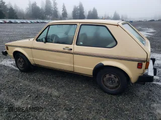 1979 Volkswagen Rabbit z VIN 1793801579, wystawiony jako Copart lot #89217815 z przebiegiem 13 577 mil mil oraz Tytuł czysty. Historia ofert i sprzedaży dostępna na DreamBid. Obrazek 2.