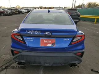 2023 Subaru WRX with VIN JF1VBAA64P9820666, listed as a Copart auction lot 52422165 with 10,726 mi miles and Salvage title. Bid and sale history available at DreamBid. Image 6.