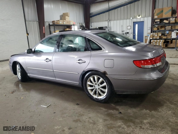 2006 Hyundai Azera SE with VIN KMHFC46F76A134653, listed as a Copart auction lot 75797614 with 171,528 mi miles and Salvage Title. Bid and sale history available at carsss.com. Image 2.