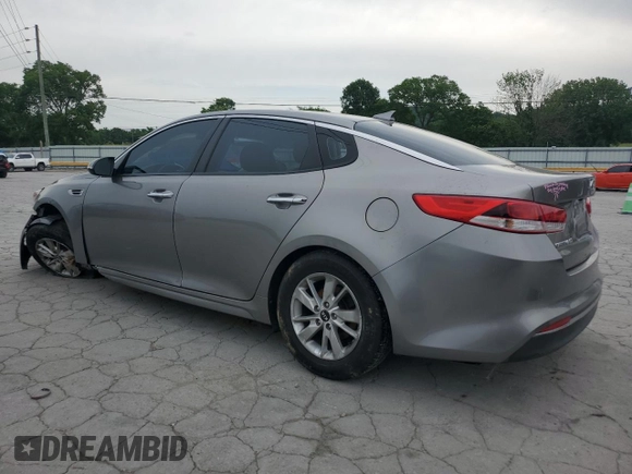 2018 Kia Optima S с VIN 5XXGT4L31JG183167, выставлен на аукционе Copart как лот 57238755 с пробегом 78 663 миль миль и Списание • Salvage title. История ставок и продаж доступна на DreamBid. Изображение 2.