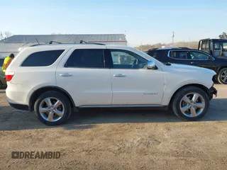 2012 Dodge Durango Citadel with VIN 1C4SDHET3CC121753, listed as a IAAI auction lot 41775187 with 198,041 mi miles and . Bid and sale history available at DreamBid. Image 13.