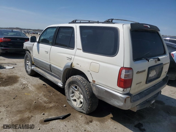 2000 Toyota 4Runner Limited with VIN JT3HN87R1Y0276159, listed as a Copart auction lot 46527995 with 325,867 mi miles and Salvage Title. Bid and sale history available at carsss.com. Image 2.