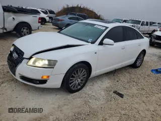 2007 Audi A6 3.2L with VIN WAUDH74F87N156332, listed as a Copart auction lot 82374124 with 123,728 mi miles and Salvage Title. Bid and sale history available at carsss.com. Image 1.