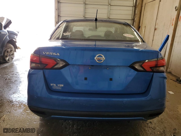 2020 Nissan Versa S with VIN 3N1CN8DV3LL807416, listed as a Copart auction lot 49654445 with 79,906 mi miles and Salvage Title. Bid and sale history available at carsss.com. Image 6.