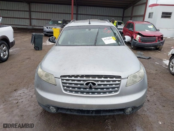 2004 Infiniti FX35 with VIN JNRAS08W54X210677, listed as a IAAI auction lot 41750461 with NaN miles. Bid and sale history available at carsss.com. Image 11.