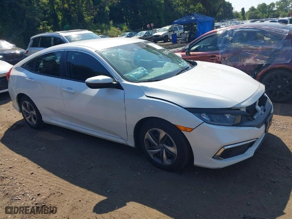 2020 Honda Civic Sedan LX with VIN 2HGFC2F68LH528718, listed as a IAAI auction lot 40259217 with 52,767 mi miles. Bid and sale history available at carsss.com. Image 13.