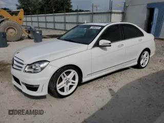 2013 Mercedes-Benz C-Class C 350 Sport with VIN WDDGF5HB3DR249898, listed as a Copart auction lot 77884914 with Not Provided miles and Salvage Title. Bid and sale history available at carsss.com. Image 1.