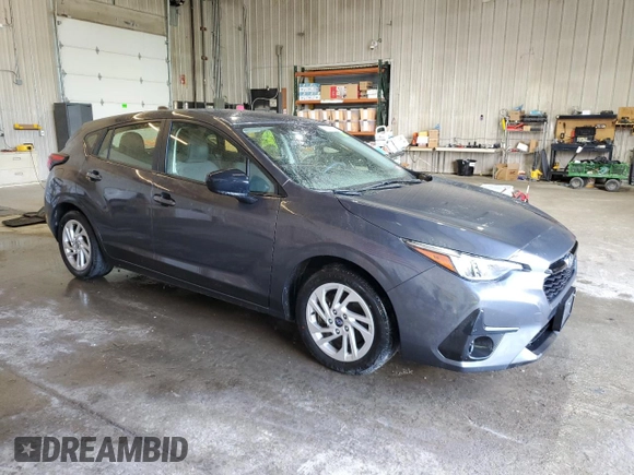 2024 Subaru Impreza z VIN JF1GUABC4R8302685, wystawiony jako Copart lot #45896735 z przebiegiem 14 699 mil mil oraz Szkoda całkowita • Salvage title. Historia ofert i sprzedaży dostępna na DreamBid. Obrazek 4.