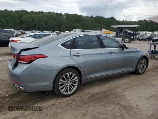 2015 Hyundai Genesis 3.8L with VIN KMHGN4JEXFU071785, listed as a Copart auction lot 71847804 with 153,816 mi miles and Salvage Title. Bid and sale history available at carsss.com. Image 3.