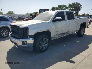2015 GMC Sierra 1500 SLE z VIN 3GTP1UEC1FG129052, wystawiony jako Copart lot #54357445 z przebiegiem 124 559 mil mil oraz Szkoda całkowita • Salvage title. Historia ofert i sprzedaży dostępna na DreamBid. Obrazek 1.