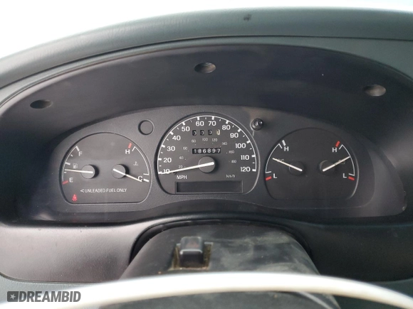 1997 Ford Ranger XLT with VIN 1FTCR15X0VPA18933, listed as a Copart auction lot 43753435 with 186,897 mi miles and Salvage Title. Bid and sale history available at carsss.com. Image 9.
