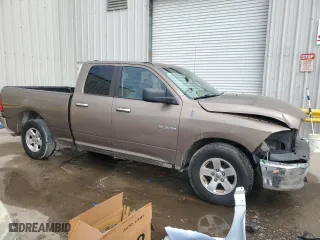 2009 Dodge Ram 1500 SLT with VIN 1D3HB18P59S796449, listed as a Copart auction lot 45138825 with 0 mi miles and Salvage Title. Bid and sale history available at carsss.com. Image 4.