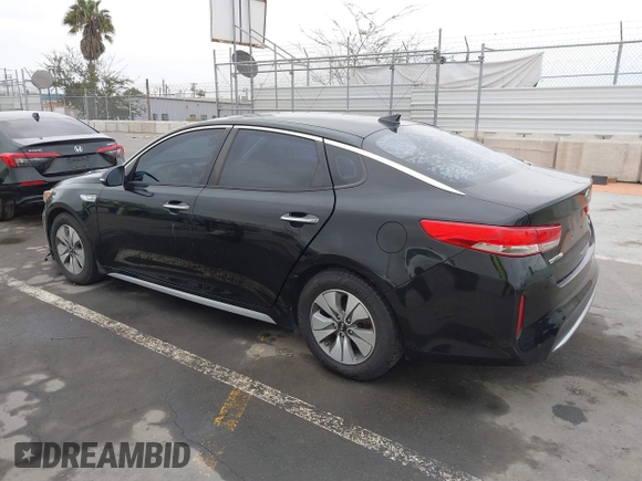 2017 Kia Optima Hybrid with VIN KNAGT4LC8H5008457, listed as a IAAI auction lot 41890144 with 122,340 mi miles. Bid and sale history available at carsss.com. Image 3.