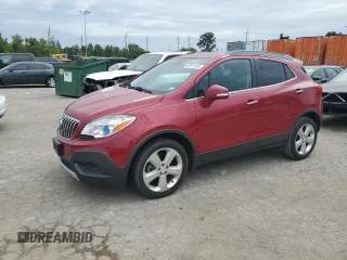 2016 Buick Encore with VIN KL4CJASB9GB558940, listed as a Copart auction lot 68121594 with 56,376 mi miles and Salvage Title. Bid and sale history available at carsss.com. Image 1.
