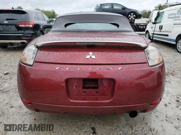 2007 Mitsubishi Eclipse GS with VIN 4A3AL25F47E066002, listed as a Copart auction lot 73137884 with 248,731 mi miles and Salvage Title. Bid and sale history available at carsss.com. Image 6.