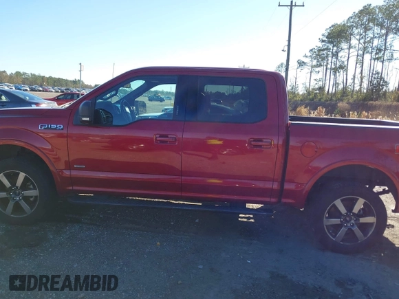 2017 Ford F-150 XL with VIN 1FTEW1EG0HFB05453, listed as a IAAI auction lot 41258902 with 120,411 mi miles. Bid and sale history available at carsss.com. Image 14.
