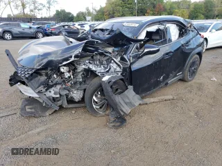 2022 Lexus UX with VIN JTHX9JBHXN2060665, listed as a Copart auction lot 72070644 with 0 mi miles and Salvage Title. Bid and sale history available at carsss.com. Image 1.