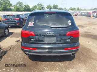 2015 Audi Q7 Premium with VIN WA1CGAFEXFD017935, listed as a IAAI auction lot 42549490 with 170,271 mi miles and . Bid and sale history available at DreamBid. Image 16.