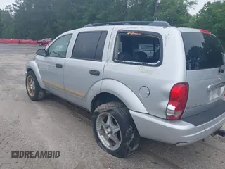 2005 Dodge Durango SLT with VIN 1D4HB48N25F512435, listed as a IAAI auction lot 42356535 with 231,741 mi miles and . Bid and sale history available at DreamBid. Image 3.