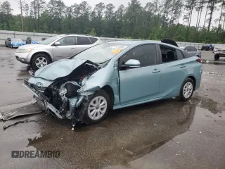 2019 Toyota Prius L Eco with VIN JTDKARFU1K3093228, listed as a Copart auction lot 56152865 with 73,863 mi miles and Salvage title. Bid and sale history available at DreamBid. Image 1.