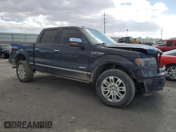 2014 Ford F-150 XL with VIN 1FTFW1ET1EFB39771, listed as a Copart auction lot 78080214 with 203,700 mi miles and Salvage Title. Bid and sale history available at carsss.com. Image 4.