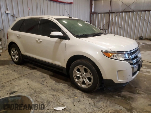 2013 Ford Edge SEL with VIN 2FMDK3J91DBB51259, listed as a Copart auction lot 51234605 with 167,396 mi miles and Non Repairable. Bid and sale history available at carsss.com. Image 4.