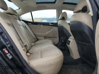 2014 Kia Cadenza Premium with VIN KNALN4D75E5145832, listed as a Copart auction lot 47038625 with 120,013 mi miles and Salvage Title. Bid and sale history available at carsss.com. Image 10.