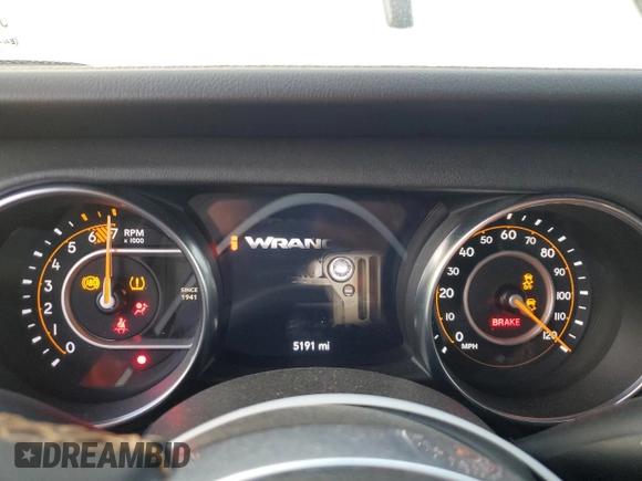 2023 Jeep Wrangler High Altitude z VIN 1C4HJXEG5PW508969, wystawiony jako Copart lot #74281654 z przebiegiem 5 191 mil mil oraz Nie do naprawy • Non repairable. Historia ofert i sprzedaży dostępna na DreamBid. Obrazek 9.