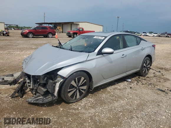 2022 Nissan Altima SV z VIN 1N4BL4DV3NN329658, wystawiony jako Copart lot #54952755 z przebiegiem 26 364 mil mil oraz Szkoda całkowita • Salvage title. Historia ofert i sprzedaży dostępna na DreamBid. Obrazek 1.