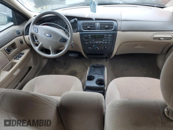 2002 Ford Taurus SE Standard с VIN 1FAFP58U62A219915, выставлен на аукционе Copart как лот 56972825 с пробегом 196 453 миль миль и Списание • Salvage title. История ставок и продаж доступна на DreamBid. Изображение 8.