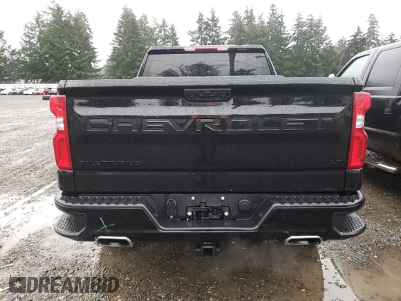 2023 Chevrolet Silverado 1500 LT Trail Boss with VIN 3GCUDFED5PG258394, listed as a Copart auction lot 86197364 with 31,934 mi miles and Salvage Title. Bid and sale history available at DreamBid. Image 6.