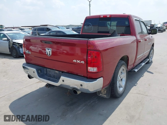 2012 Ram 1500 Big Horn z VIN 1C6RD7GT7CS196684, wystawiony jako IAAI lot #42118261 z przebiegiem 200 610 mil mil oraz . Historia ofert i sprzedaży dostępna na DreamBid. Obrazek 4.