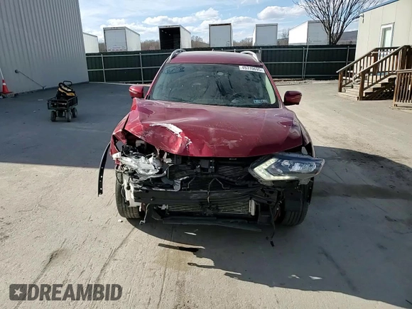 2018 Nissan Rogue SV with VIN 5N1AT2MV9JC723421, listed as a Copart auction lot 49770695 with 78,228 mi miles and Salvage Title. Bid and sale history available at DreamBid. Image 12.